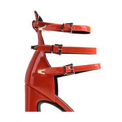 Block Heel Platform Sandals