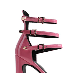 Block Heel Platform Sandals