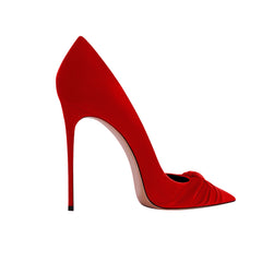 Fold Detailed High Heel Pumps - 10cm