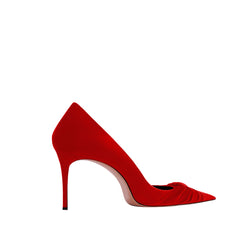 Fold Detailed Mid Heel Pumps - 6cm