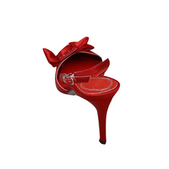 Diamante Bow Mid Heel Sandals