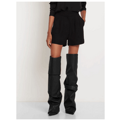 Leather Over The Knee Boots