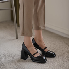Block Heel Pumps