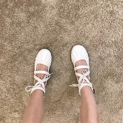 Lace Up Ballet Shoes