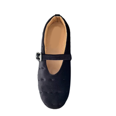 Buckled Flat Ballet Shoes