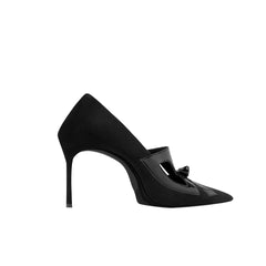 Cut Out Mid Heel Pumps - 6cm