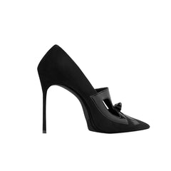 Cut Out Mid Heel Pumps - 8cm