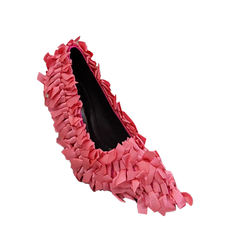 Bow Embellished High Heel Pumps