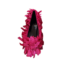 Bow Embellished High Heel Pumps