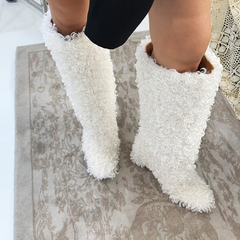 Block Heel Knee High Boots