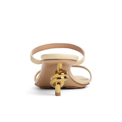 Sculptured Heel Sandals