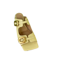 Buckled Slippers Slides