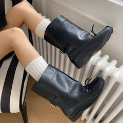 Bow Ankle Boots