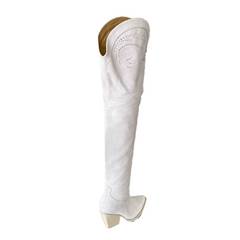Diamante Over The Knee Boots