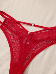 3PCS Lace Thongs
