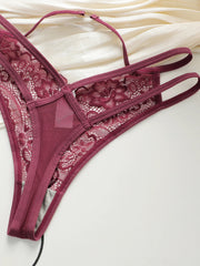 3PCS Women's Lace Thongs