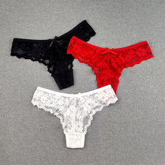 3Pcs Lace Sexy Panties