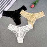 3Pcs Lace Sexy Panties