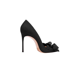 Flower Embellished Mid Heel Pumps - 6cm