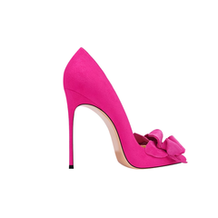 Flower Embellished High Heel Pumps - 10cm