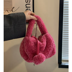 Vegan Fur Tote Bag