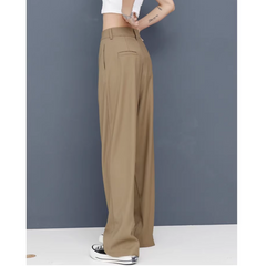 Wide Leg Tapered Pants