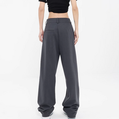 Wide Leg Tapered Pants