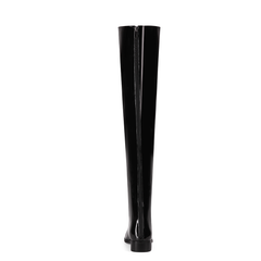 Patent Leather Over The Knee Boots