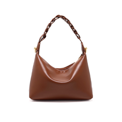 Suede And Leather Tote Bag