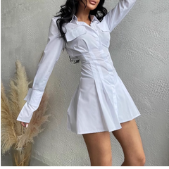 Long Sleeves Shirt Dress