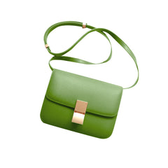 Metal Lock Cross Body Bag