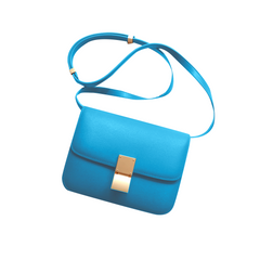 Metal Lock Cross Body Bag