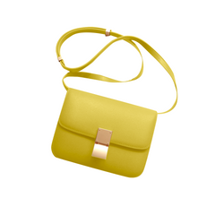 Metal Lock Cross Body Bag