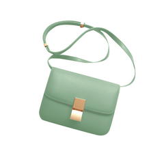 Metal Lock Cross Body Bag