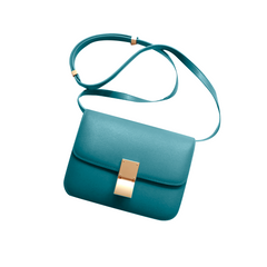 Metal Lock Cross Body Bag