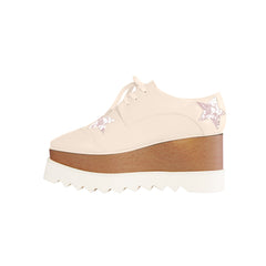 Star Lace Up Oxfords Platform Sneakers