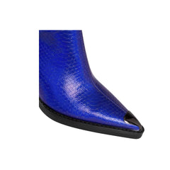 Chain Embellished Knee High Boots