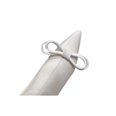 Bow High Heel Ankle Boots