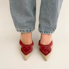 Heart High Heel Sandals