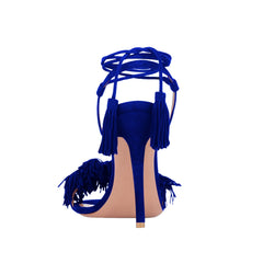 M Tassel and Fringe Sandals - 10.5 cm