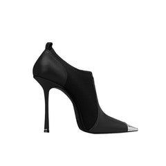 Metal-Plated Mid Heels - 8cm