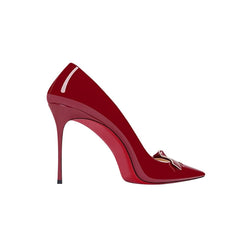 Cut Out Mid Heel Pumps - 8cm