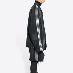 Striped Denim Jacket