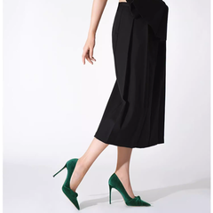 Fold Detailed High Heel Pumps - 10cm