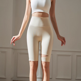 Yoga Pilates Cut Out Fitness Shorts