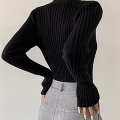 Cut Out Knitwear Sweater