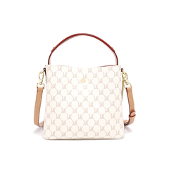 Printed Chain Bucket Bag