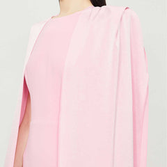 Maxi Cape Evening Dress Gown