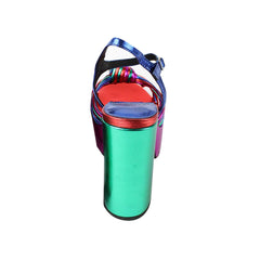 Knotted Block Heel Platform Sandals