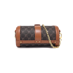 Metal Lock Studded Cross Body Bag